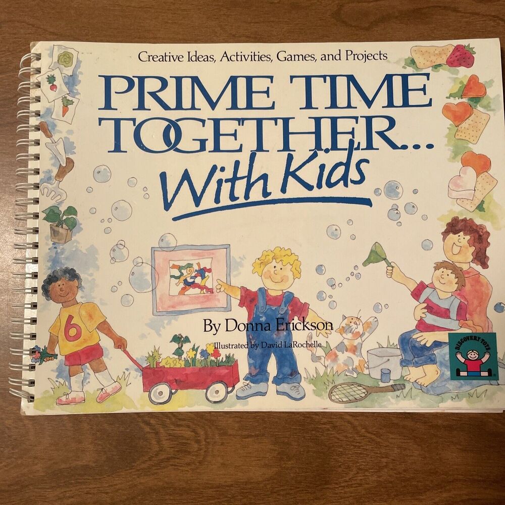 Prime Time Together With Kids Creative Ideas Activities Games Projects 1989